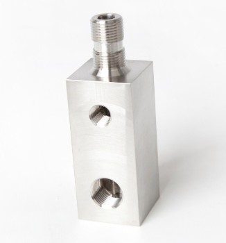 Milled Stainless Steel Adaptor